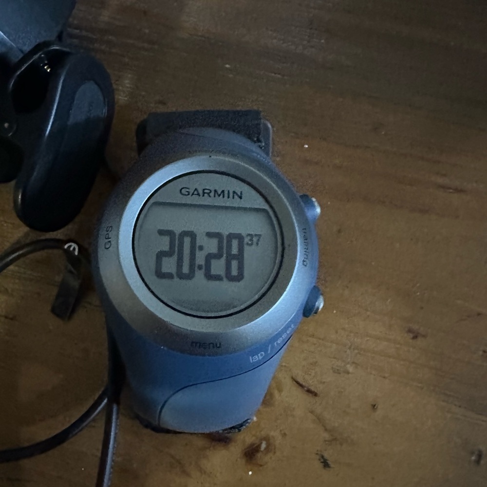 GARMIN WATCH BLACK FORERUNNER 405 TRAINING GPS/ HEART BIT RATE 19G060417 UNISEX